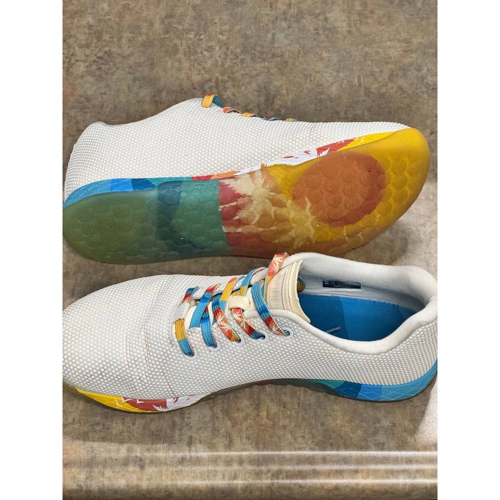 NOBULL Shell Sunrise SuperFabric Trainer Shoes Mens 10 Womens 11.5 Gym Athletic